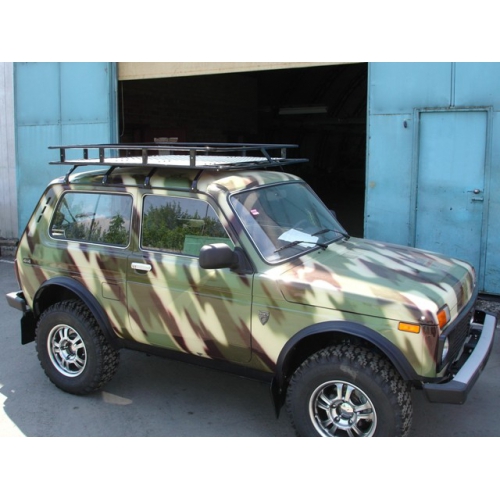 Багажник экспедиционный Бронто с алюминиевой площадкой