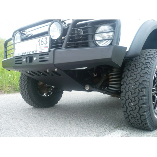 Силовой бампер передний с адаптером съёмной лебёдки